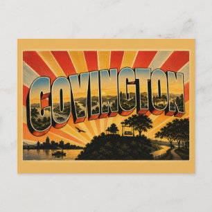 Carte Postale Covington Kentucky Parc de la confluence de la riv