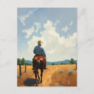 Carte Postale Cow-boy