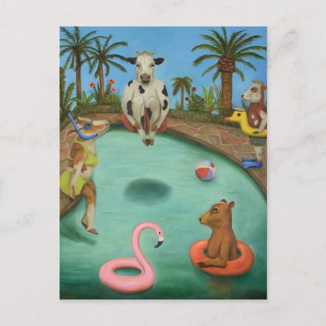 Carte Postale Cowabunga (Devant)