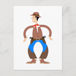 Carte Postale Cowboy Joe
