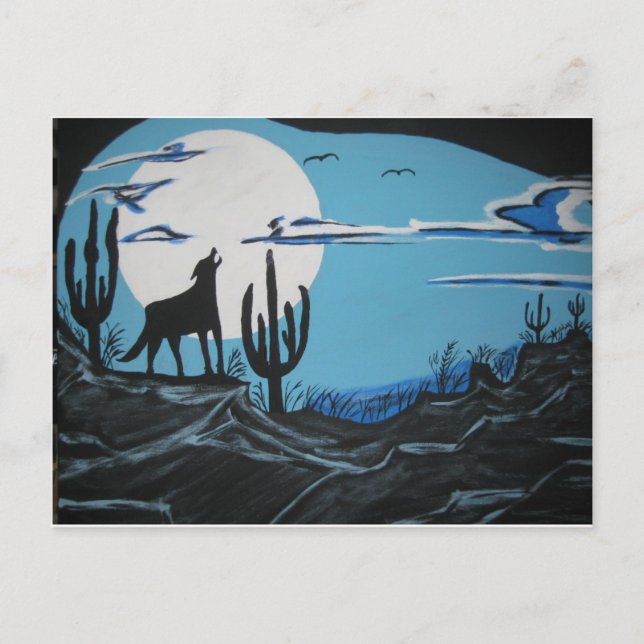 Carte Postale Coyote (Devant)