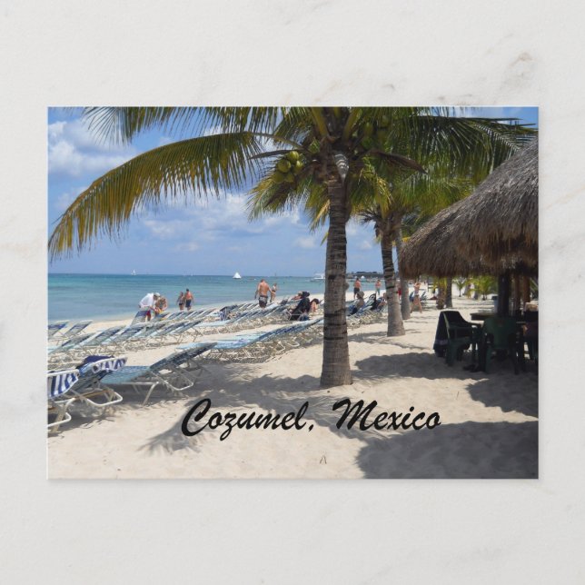 Carte Postale Cozumel, Mexique (Devant)