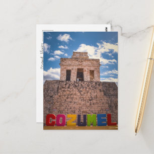 Carte Postale Cozumel, Mexique – Souvenir de voyage tropical