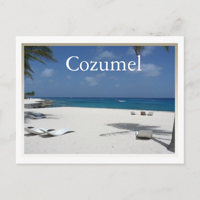 Carte Postale Cozumel, MX (Devant)