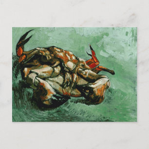 Carte Postale Crabe sur son dos (F605) Van Gogh Fine Art