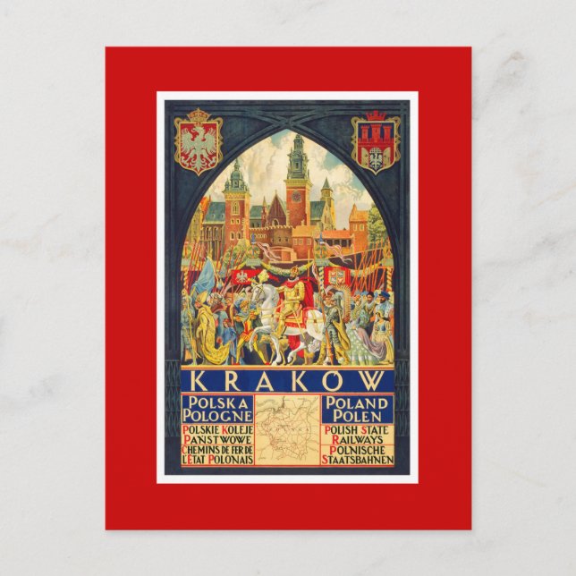 Carte Postale Cracovie (Devant)