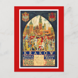 Carte Postale Cracovie