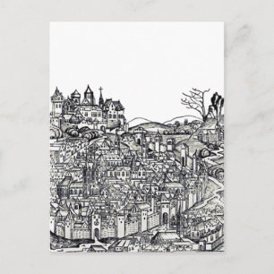 Carte Postale Cracovie les plus anciennes villes de Pologne