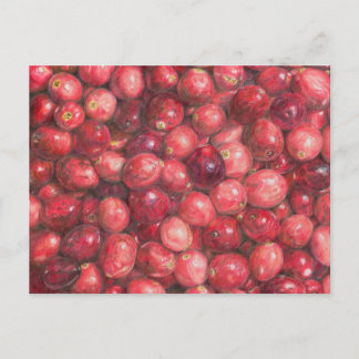 Carte Postale Cranberries Still Life