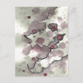 Carte Postale Cranberry Bog Tea Creature 001