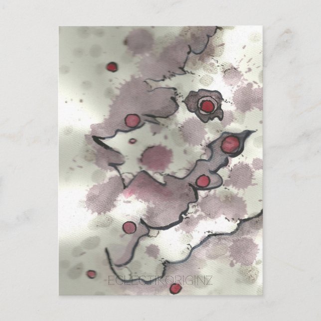 Carte Postale Cranberry Bog Tea Creature 001 (Devant)