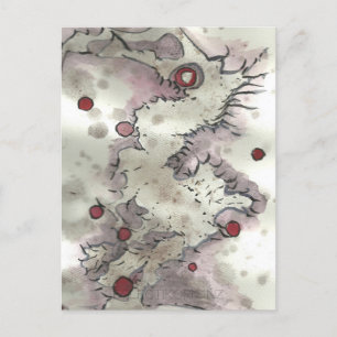 Carte Postale Cranberry Bog Tea Creature 003