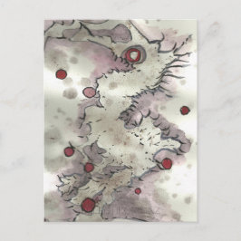 Carte Postale Cranberry Bog Tea Creature 003