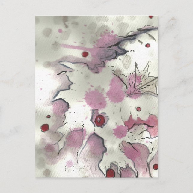 Carte Postale Cranberry Bog Tea Creature 005 (Devant)