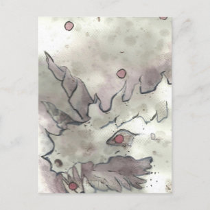 Carte Postale Cranberry Bog Tea Creature 007