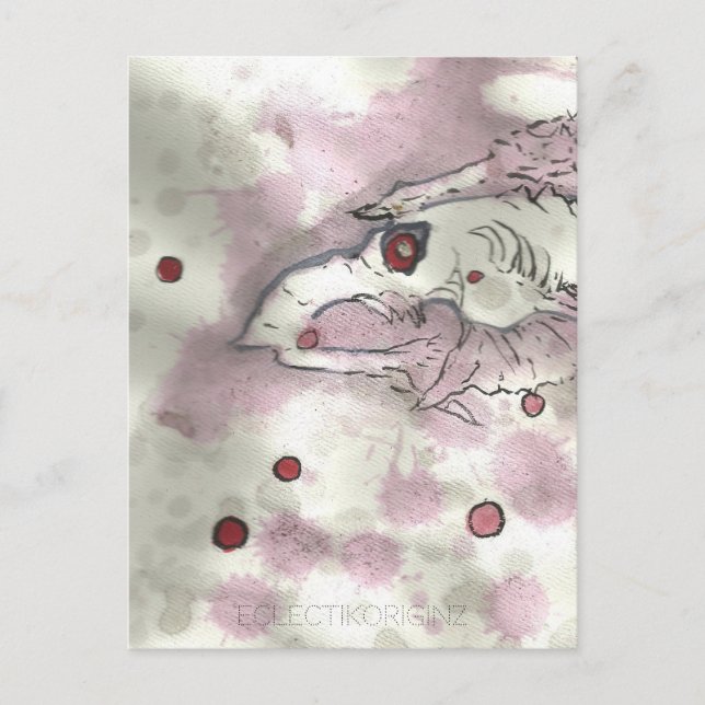 Carte Postale Cranberry Bog Tea Creature 012 (Devant)