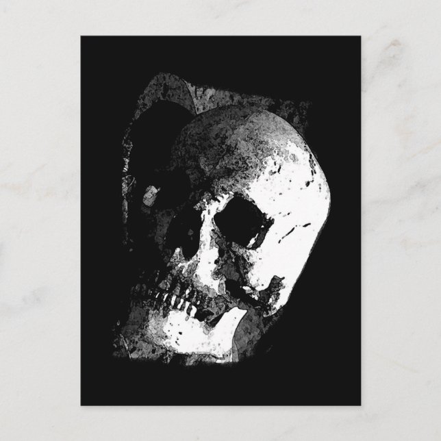 Carte Postale Crâne (Devant)