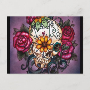 Carte Postale Crâne humain