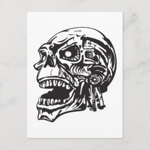 Carte Postale Crâne humain 134