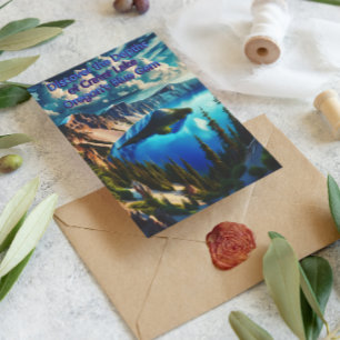 Carte Postale Crater Lakes Serene Morning Light