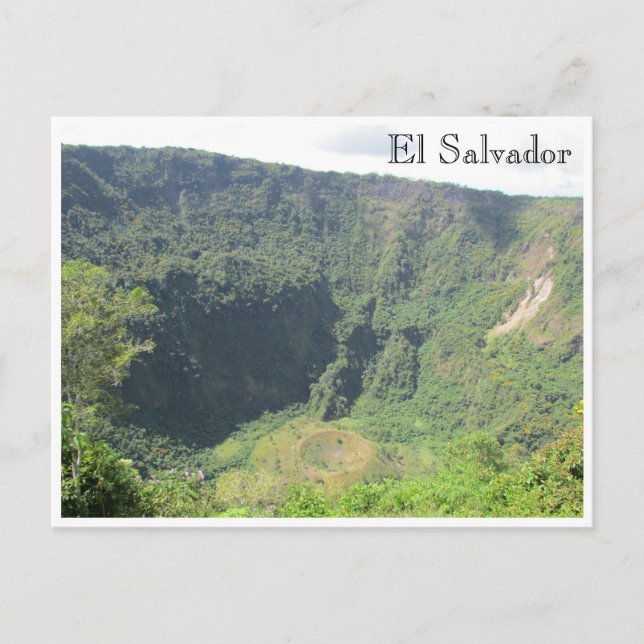 Carte Postale cratère de boquerón (Devant)