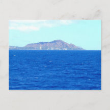 Cratère de Diamond Head depuis l'océan Pacifique O
