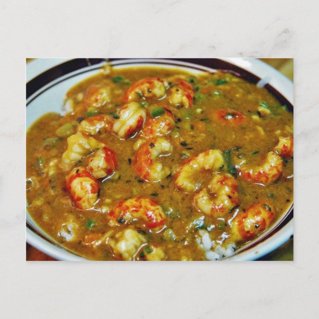 Carte Postale Crawfish Gumbo (Devant)