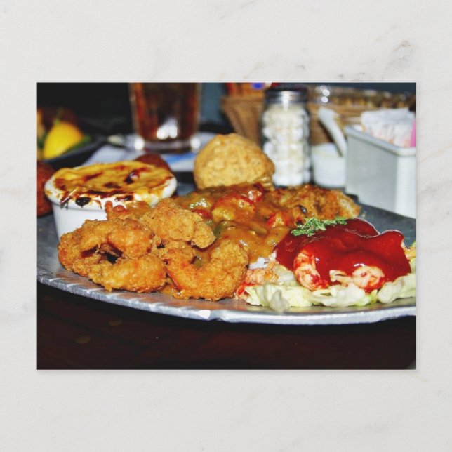 Carte Postale Crawfish Sept manières (Devant)