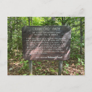 Carte postale Crawford Path