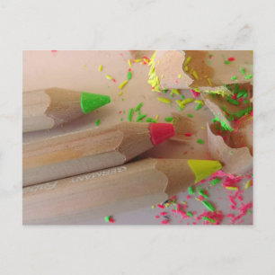 Carte postale Crayon Art