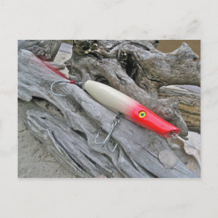 Carte Postale Crayon de crayon AJS original leurre de pêche