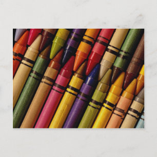 Carte Postale Crayons