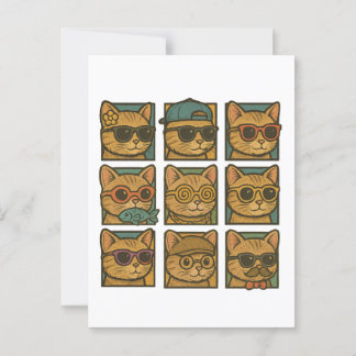 Carte Postale Crazy Kitty Club