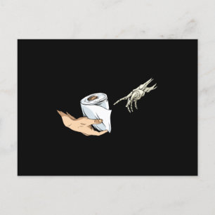 Carte Postale Creation of Adam Toilet Paper