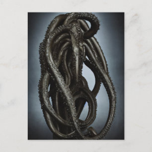 Carte Postale Créature déplaisante inconnue Tentacle Octopus