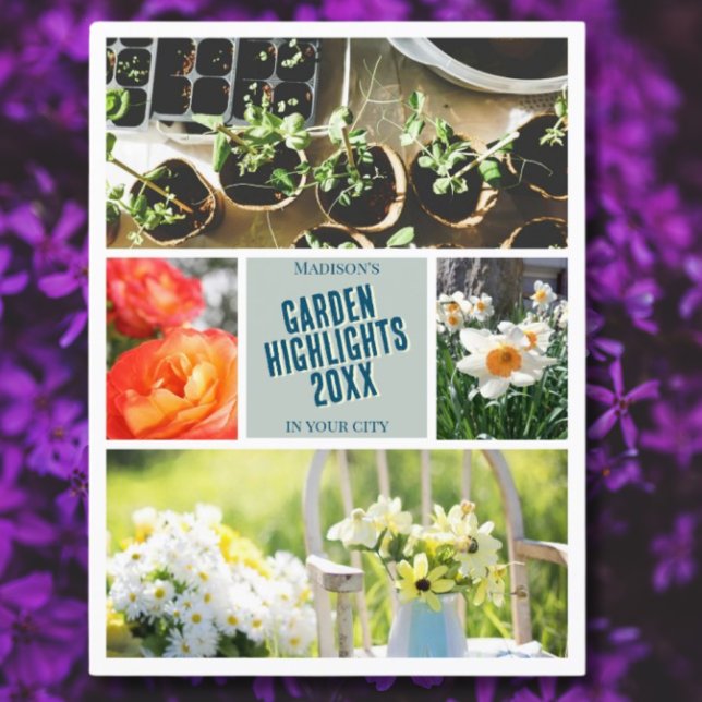 Carte Postale Créer votre propre jardin jardin - photos (Créateur téléchargé)