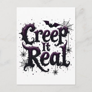 Carte Postale Créez une ambiance Halloween extrême - Vibes Hallo
