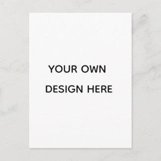 Carte Postale Créez votre design ici ajoutez votre texte logo ic