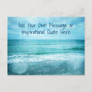 Carte Postale Créez Votre Propre Citation Inspirante Motivationn
