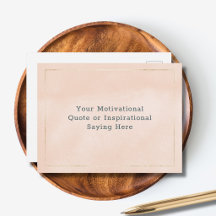 Créez Votre Propre Citation Motivation Rose Pâle O