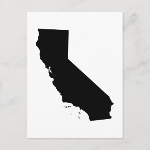 Carte Postale Créez votre propre déplacement vers la Californie 