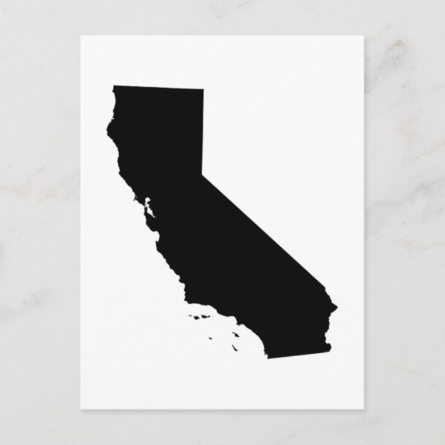 Carte Postale Créez votre propre déplacement vers la Californie  (Devant)