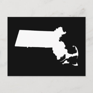 Carte Postale Créez votre propre Massachusetts Moving Faire-part