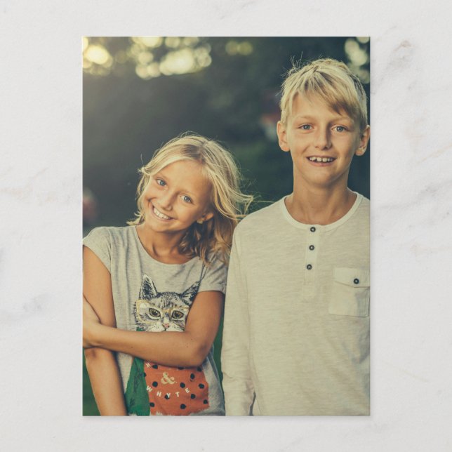 Carte Postale Créez votre propre photo (Devant)