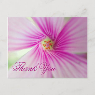 Carte Postale Créez votre propre photo de remerciement floral