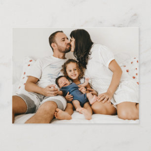 Carte Postale Créez votre propre photo personnalisée de famille