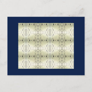 Carte Postale Crem de Lace Midnight Blue