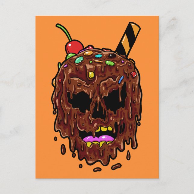 Carte postale Crème glacée (Devant)