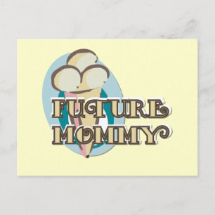 Carte Postale Crème glacée Futurs T-shirts et cadeaux maman