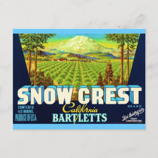 Carte Postale Crest